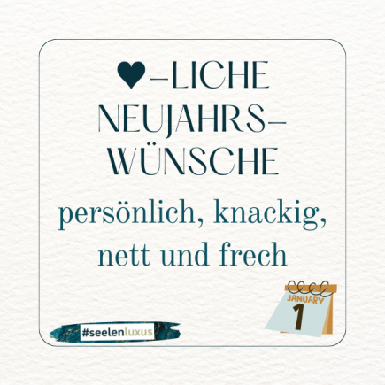 Neujahrswünsche werden traditionell zum Jahreswechsel ausgesprochen, um ein neues Kapitel zu beginnen und die Hoffnung auf positive Veränderungen und Erfahrungen im neuen Jahr zu teilen. Neujahrswünsche können persönlich, schriftlich oder elektronisch übe