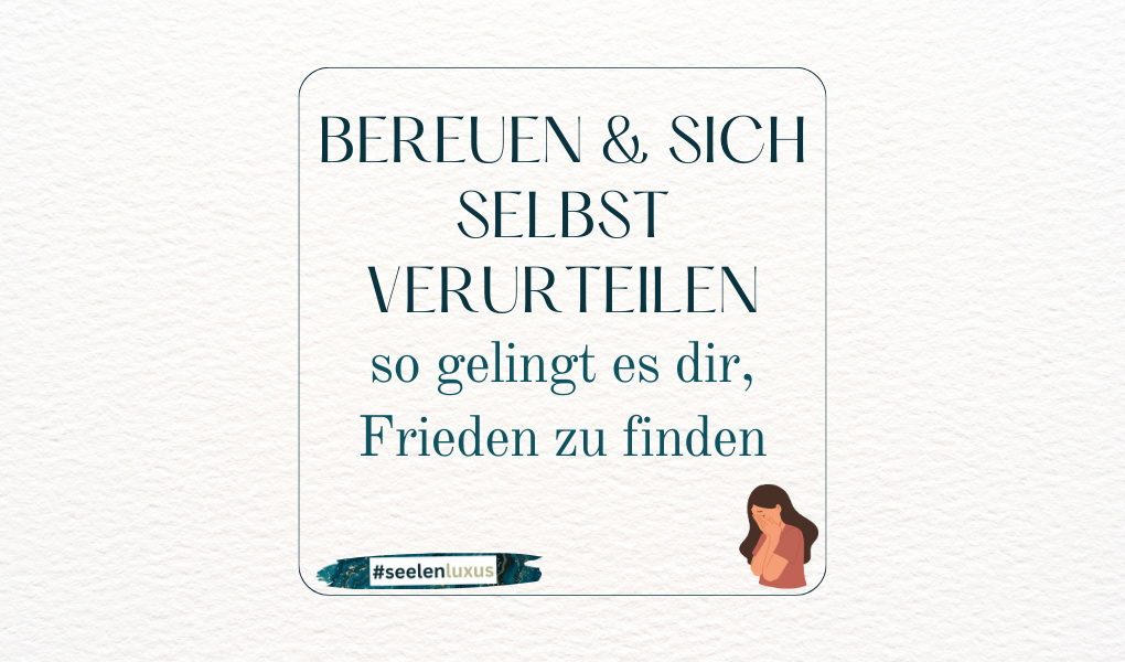 Bei der herkömmlichen Trauer fühlen wir eine Art Verletztheit, die aber nicht von eigenverantwortlichem Handeln herrührt, was bei der Reue und dem Bereuen anders ist. Hier fühlen wir uns fast schon schuldig, zumindest aber verantwortlich für das, was war.