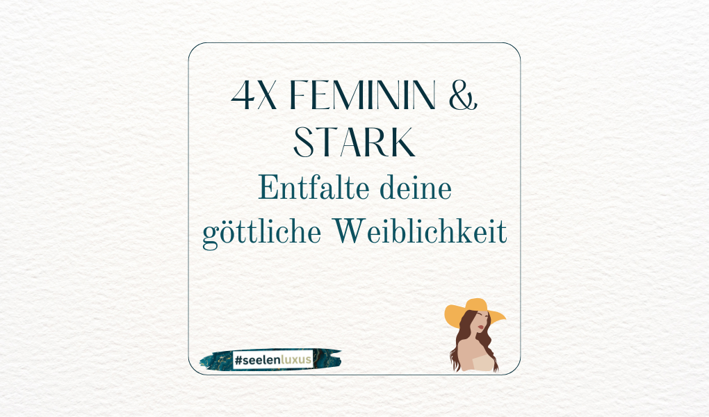 Die feminine Energie in uns lädt uns immer dazu ein, die Menschen, Situationen und alles Existierende mit einer soften, fürsorglichen und verständnisvollen Haltung heraus anzusehen. Feminine Energie steht für ein emotionales Verständnis und das Annehmen der Gefühle