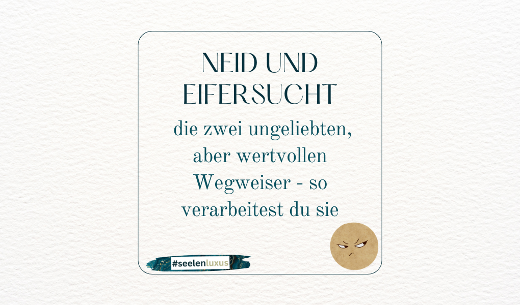 Gleich zu Beginn müssen wir ganz unbedingt sagen, dass Eifersucht oder Neid nichts Falsches oder Schlechtes an sich haben. Sie sind beide Gefühle, um die wir als Menschen kaum herumkommen. Wie Wut sind auch Eifersucht und Neid als unangemessene Gefühle dargestellt worden