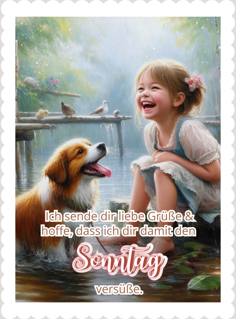 50 goldige und lustige Sonntagsgrüße als Bild zum Versenden für dich