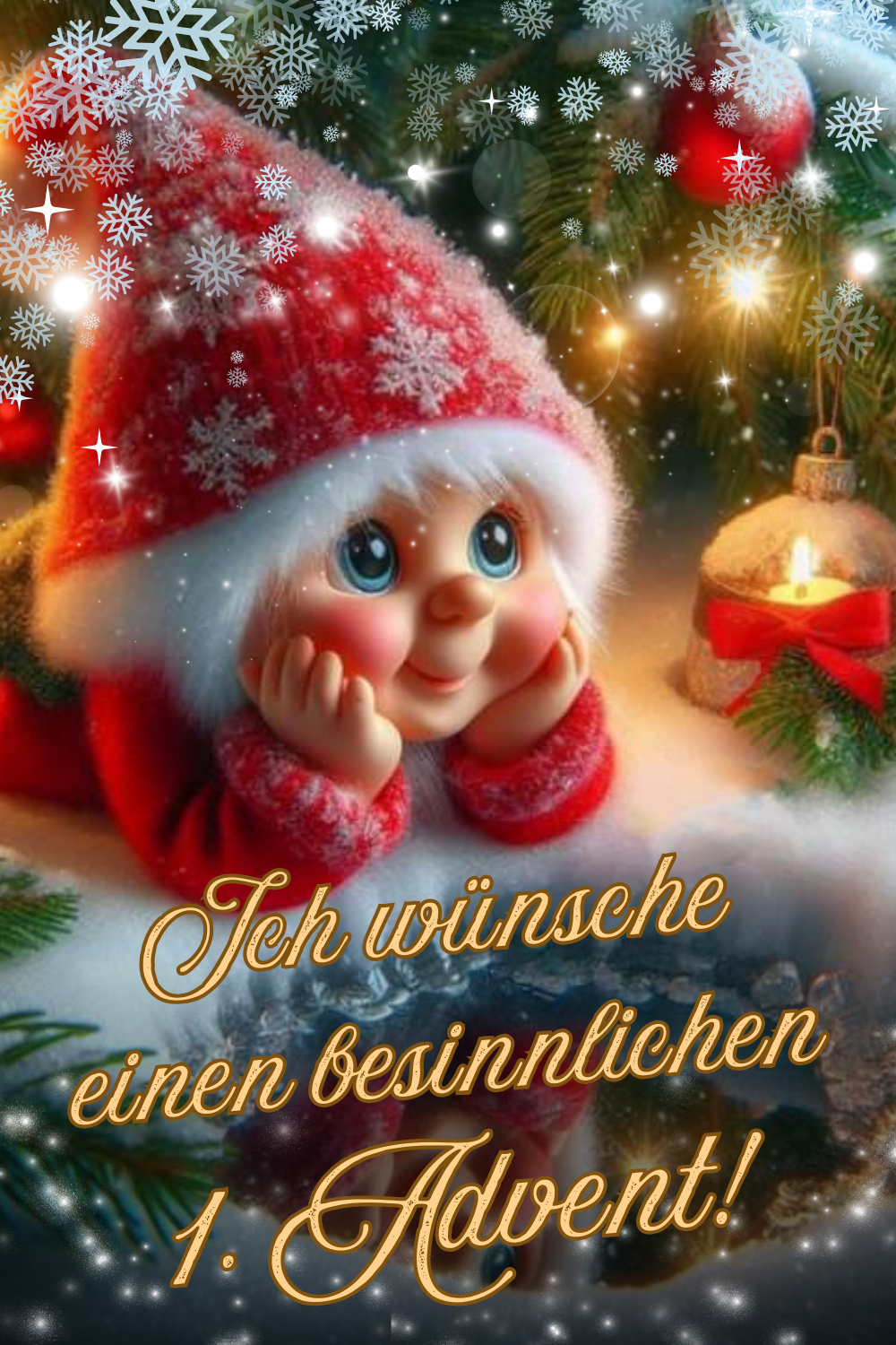 Schönen 1. 2. 3. 4. Advent Grüße neu zum Versenden - Weihnachtszeit ...