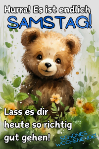 Sprche Zum Samstag Kostenlosnull