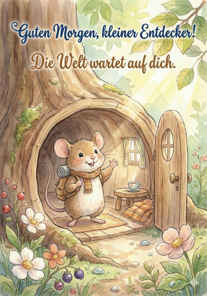 Lustige süße Guten Morgen Bilder, Zitate + Spruchbilder - Gruß für Kollegen, Freunde, Partner, Whatsapp Status, Facebook + Instagram Story