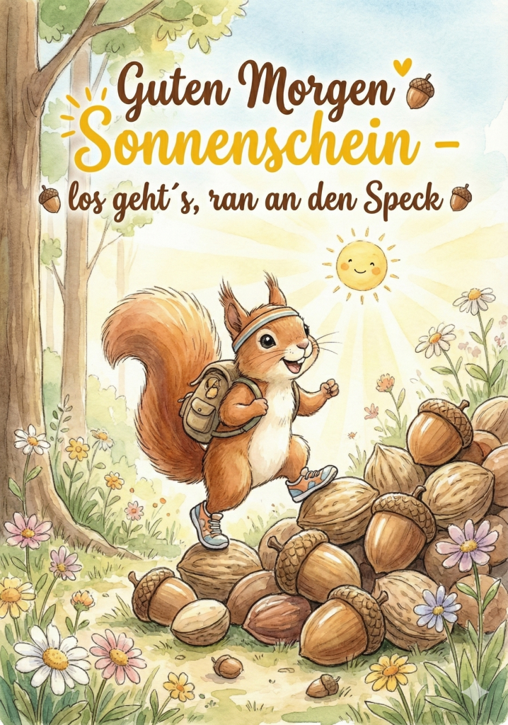 Lustige süße Guten Morgen Bilder, Zitate + Spruchbilder - Gruß für Kollegen, Freunde, Partner, Whatsapp Status, Facebook + Instagram Story